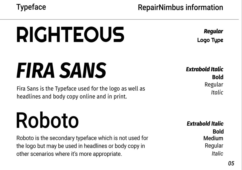 typography-styleguide-repair-nimbus