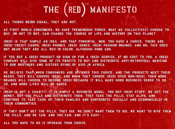 manifesto examples